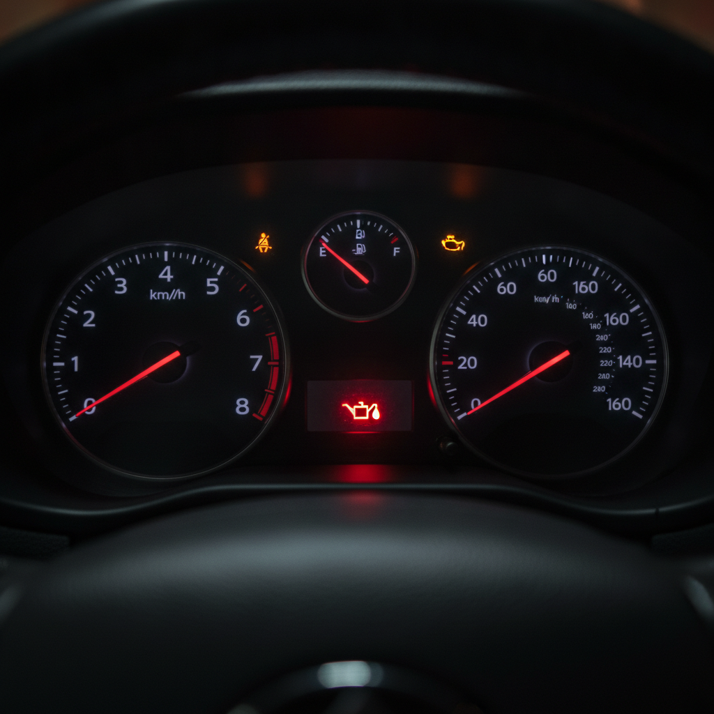 Горит лампа давления масла на Mazda: что делать в первую очередь