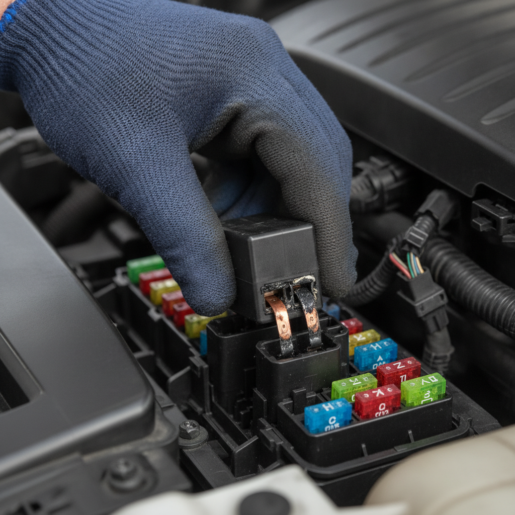 Ошибка P0685 на Mazda: реле главного блока управления — что делать