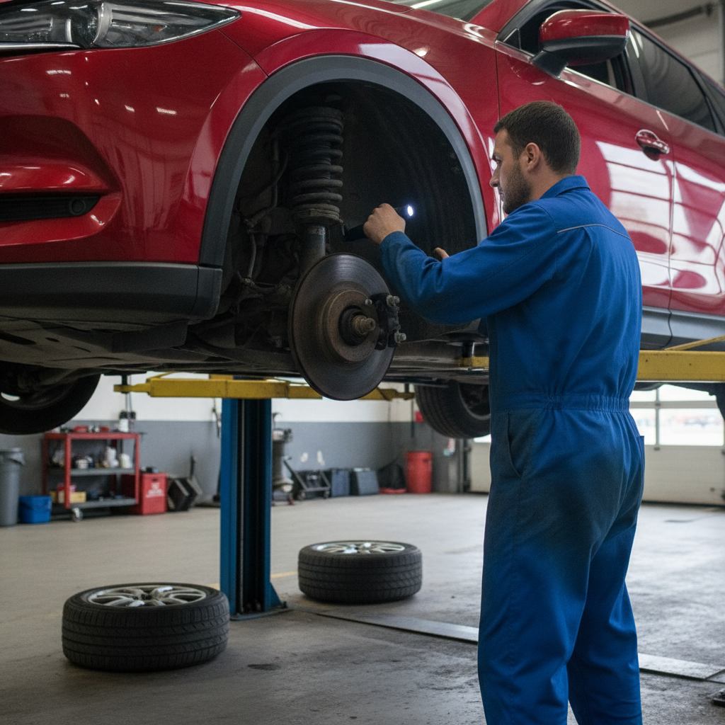 Стук в подвеске Mazda CX-5: что стучит и как найти причину