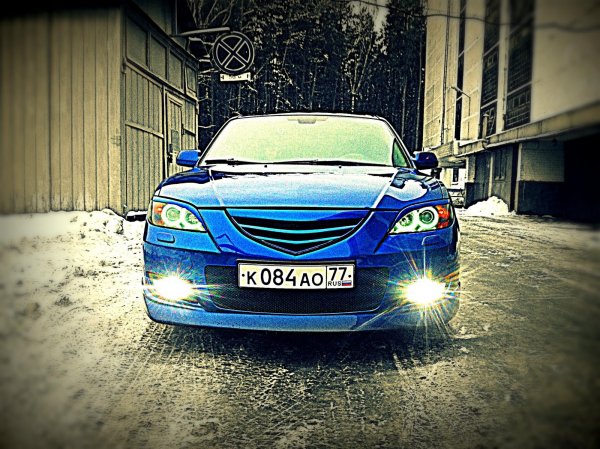 Mazda 3 202 л.с. Blue Curacao