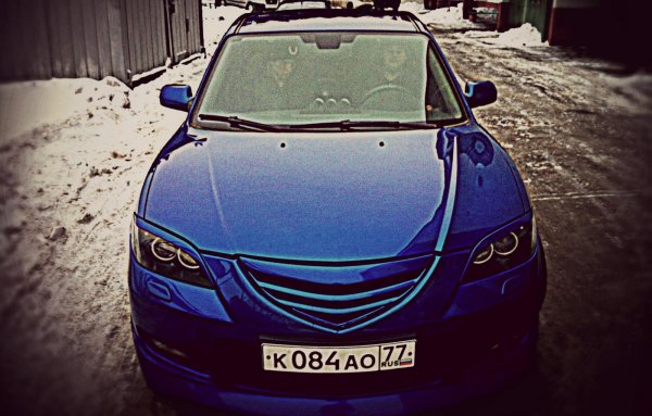 Mazda 3 202 л.с. Blue Curacao