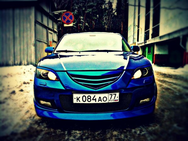 Mazda 3 202 л.с. Blue Curacao