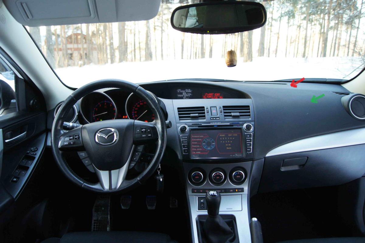 Разборка облицовок торпедо Mazda 3 FL - MAZDA 3 ::: BK (2003-2009), BL  (2009-2013), BM (2013-н.в.) - Первый официальный Мазда клуб России